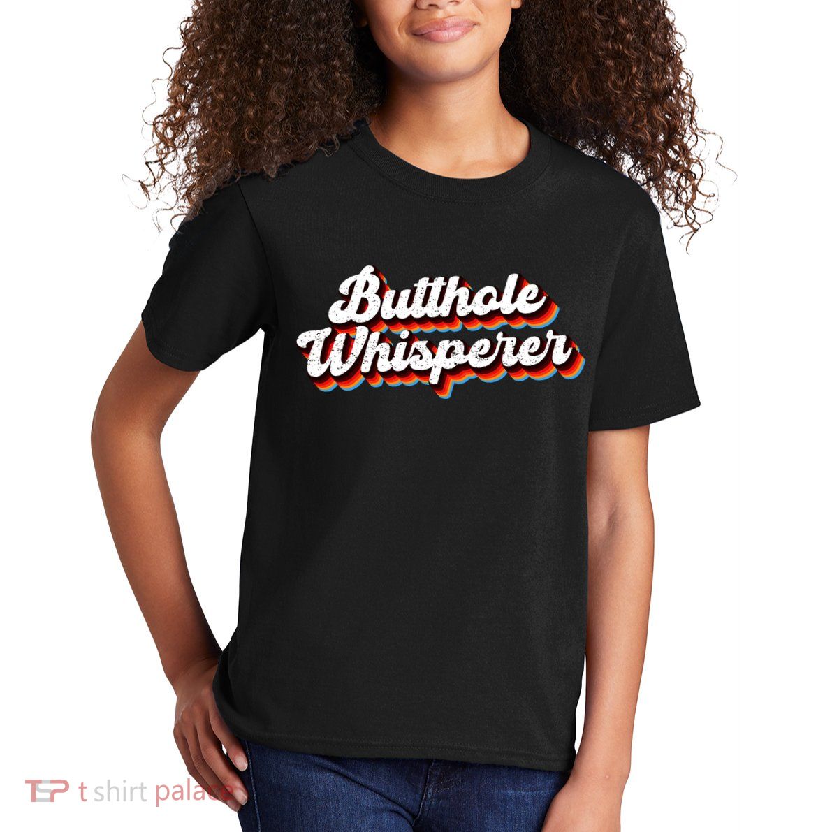 Butthole Whisperer Sarcastic Jokes Kids T-Shirt