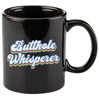 Butthole Whisperer Sarcastic Jokes Retro Funny Sarcastic 11oz C Handle Ceramic Mug