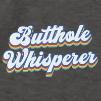 Butthole Whisperer Sarcastic Jokes Retro Funny Sarcastic Vector Backpack