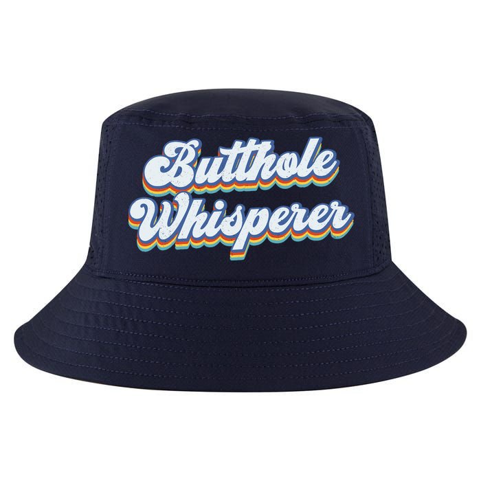 Butthole Whisperer Sarcastic Jokes Retro Funny Sarcastic Cool Comfort Performance Bucket Hat