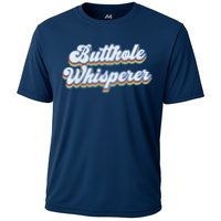 Butthole Whisperer Sarcastic Jokes Retro Funny Sarcastic Performance Shirt