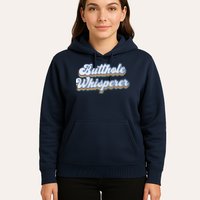 Butthole Whisperer Sarcastic Jokes Retro Funny Sarcastic Hoodie