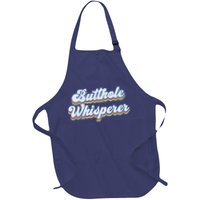 Butthole Whisperer Sarcastic Jokes Retro Funny Sarcastic Apron
