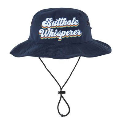 Butthole Whisperer Sarcastic Jokes Retro Funny Sarcastic Bucket Hat