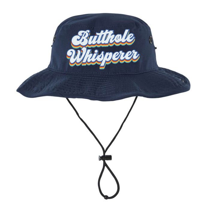 Butthole Whisperer Sarcastic Jokes Retro Funny Sarcastic Bucket Hat