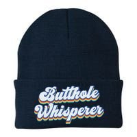 Butthole Whisperer Sarcastic Jokes Retro Funny Sarcastic Beanie