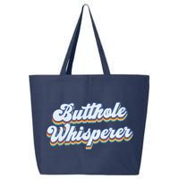 Butthole Whisperer Sarcastic Jokes Retro Funny Sarcastic 25L Jumbo Tote