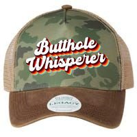 Butthole Whisperer Sarcastic Jokes Retro Funny Gift Legacy Tie Dye Trucker Hat