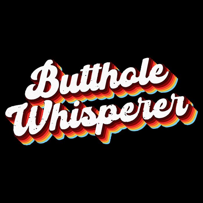 Butthole Whisperer Sarcastic Jokes Retro Funny Gift Cooling Performance Long Sleeve Crew