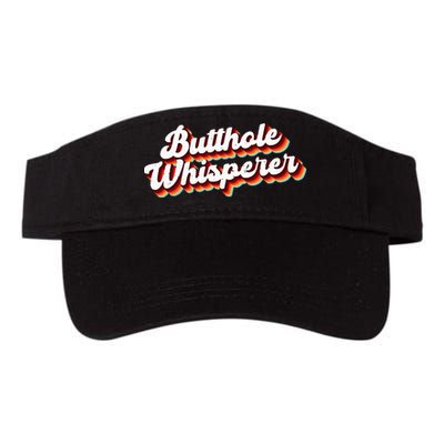 Butthole Whisperer Sarcastic Jokes Retro Funny Gift Visor