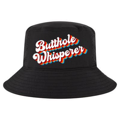 Butthole Whisperer Sarcastic Jokes Retro Funny Cool Comfort Performance Bucket Hat