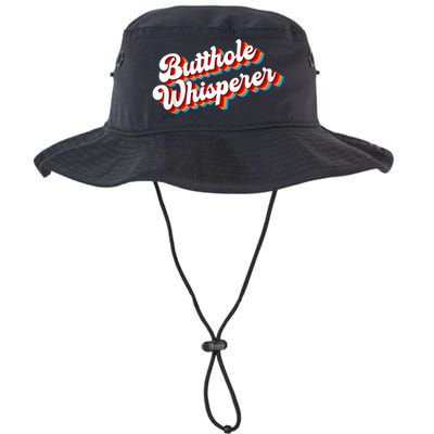 Butthole Whisperer Sarcastic Jokes Retro Funny Legacy Cool Fit Booney Bucket Hat