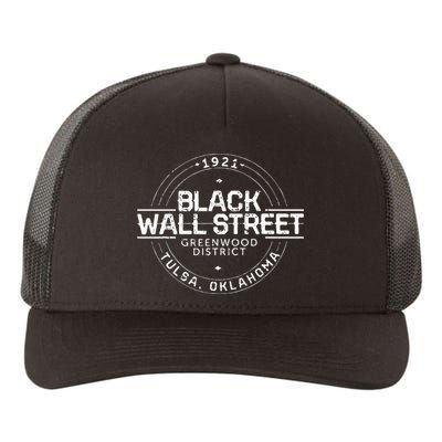 Black Wall Street Greenwood District Tulsa Oklahoma 1921 Yupoong Adult 5-Panel Trucker Hat