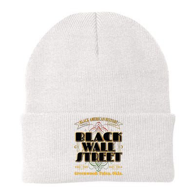 Black Wall Street Greenwood Tulsa Oklahoma Black Wall Street Knit Cap Winter Beanie