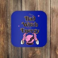 Bad Witch Spooky Halloween Adult Graphic Energy Cool Gift Coaster