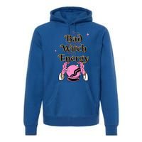 Bad Witch Spooky Halloween Adult Graphic Energy Cool Gift Premium Hoodie