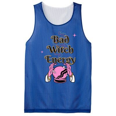 Bad Witch Spooky Halloween Adult Graphic Energy Cool Gift Mesh Reversible Basketball Jersey Tank