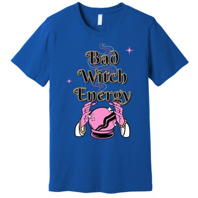 Bad Witch Spooky Halloween Adult Graphic Energy Cool Gift Premium T-Shirt