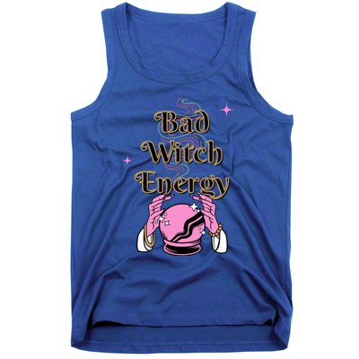 Bad Witch Spooky Halloween Adult Graphic Energy Cool Gift Tank Top