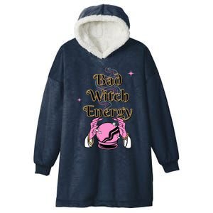 Bad Witch Spooky Halloween Adult Graphic Energy Cool Gift Hooded Wearable Blanket