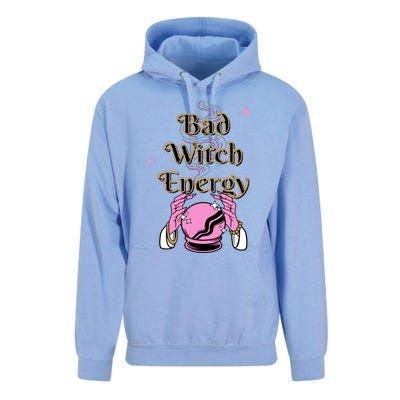 Bad Witch Spooky Halloween Adult Graphic Energy Cool Gift Unisex Surf Hoodie