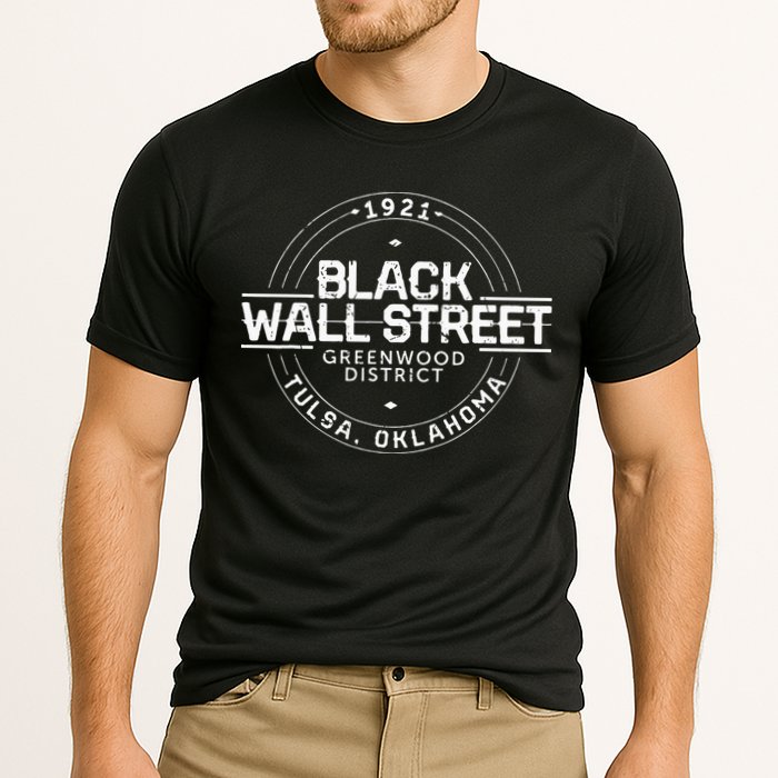 Black Wall Street Greenwood District Tulsa Oklahoma 1921 Performance Shirt