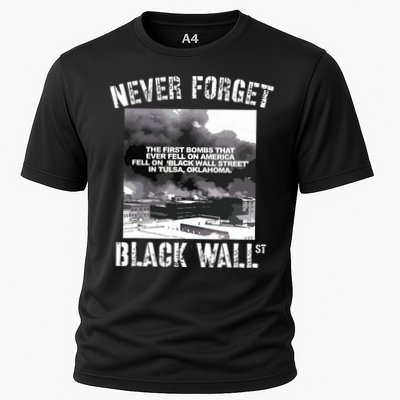 Black Wall Street Never Forget Our History REAL Black Owned Performance Shirt