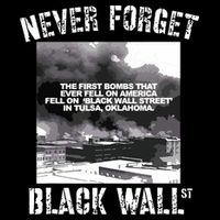 Black Wall Street Never Forget Our History REAL Black Owned Impact Tech Backpack