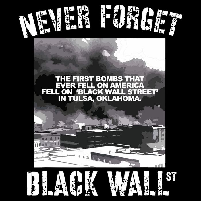 Black Wall Street Never Forget Our History REAL Black Owned Impact Tech Backpack