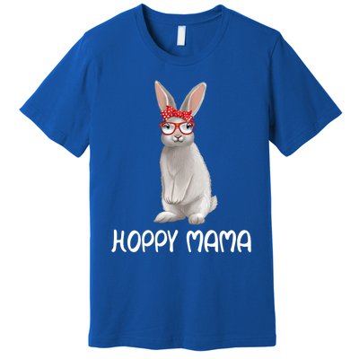 Bunny With Sunglasses And Bandana Bunny Mom Hoppy Mama Gift Premium T-Shirt