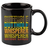 Butthole Whisperer Sarcastic Jokes Retro Funny Jokes Sarcastic 11oz C Handle Ceramic Mug