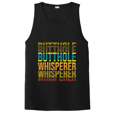 Butthole Whisperer Sarcastic Jokes Retro Funny Jokes Sarcastic PosiCharge Competitor Tank
