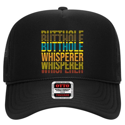 Butthole Whisperer Sarcastic Jokes Retro Funny Jokes Sarcastic Trucker Hat