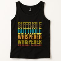 Butthole Whisperer Sarcastic Jokes Retro Funny Jokes Sarcastic Tank Top