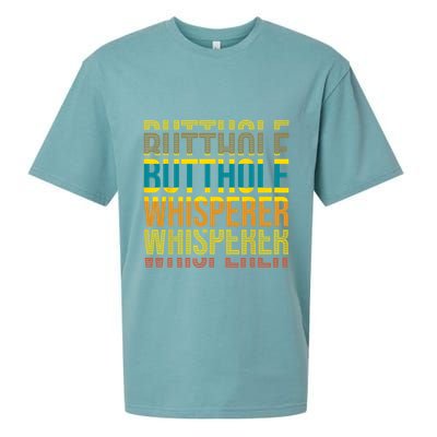 Butthole Whisperer Sarcastic Jokes Retro Funny Jokes Sarcastic Sueded Cloud Jersey T-Shirt