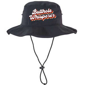 Butthole Whisperer Sarcastic Jokes Retro Funny Gift Legacy Cool Fit Booney Bucket Hat