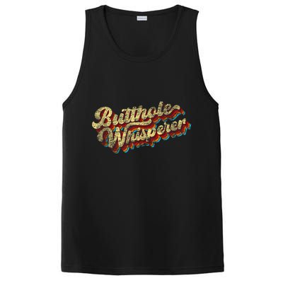 Butthole Whisperer Sarcastic Jokes Retro Funny Present Trending PosiCharge Competitor Tank
