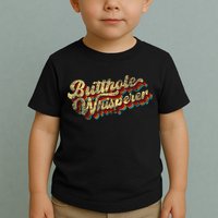 Butthole Whisperer Sarcastic Jokes Retro Funny Present Trending Toddler T-Shirt