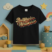 Butthole Whisperer Sarcastic Jokes Retro Funny Present Trending Toddler T-Shirt
