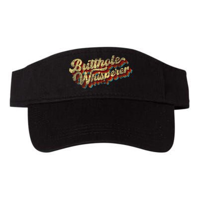 Butthole Whisperer Sarcastic Jokes Retro Funny Present Trending Visor