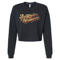 Butthole Whisperer Sarcastic Jokes Retro Funny Present Trending Cropped Pullover Crew