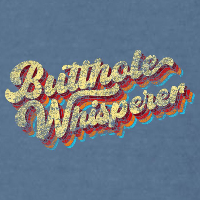 Butthole Whisperer Sarcastic Jokes Retro Funny Present Trending Garment-Dyed Sweatshirt