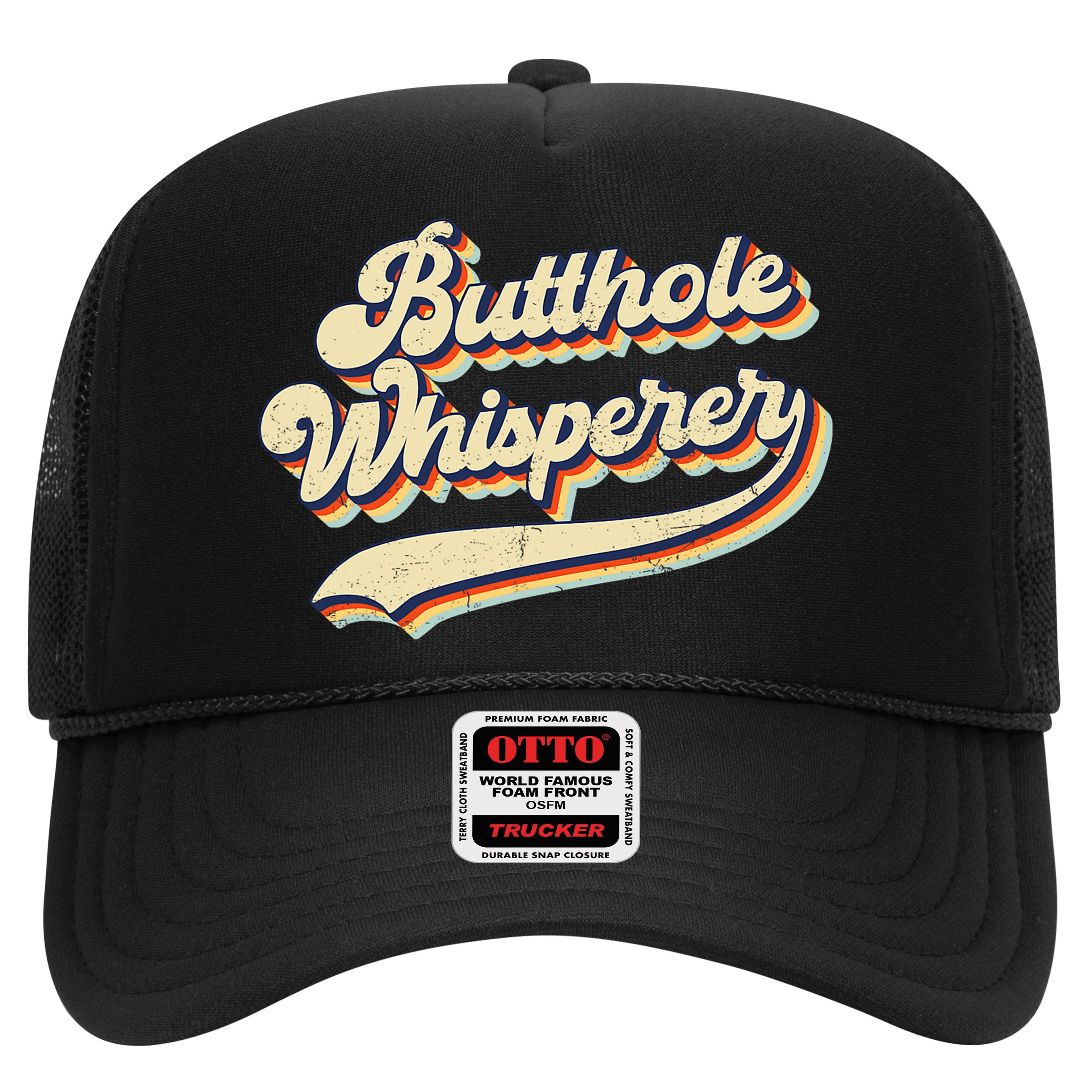 Butthole Whisperer Sarcastic Jokes Retro Vintage Trending Hat