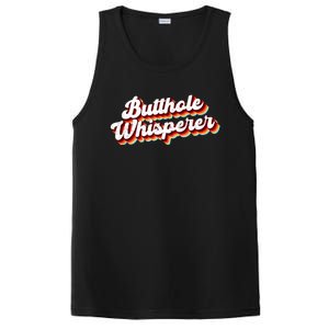 Butthole Whisperer Sarcastic Jokes Retro Funny Gift PosiCharge Competitor Tank