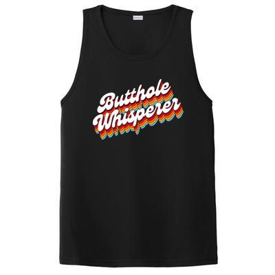 Butthole Whisperer Sarcastic Jokes Retro PosiCharge Competitor Tank