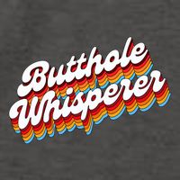 Butthole Whisperer Sarcastic Jokes Retro Vector Backpack