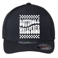 Butthole Whisperer Sarcastic Jokes Retro Flexfit Unipanel Trucker Cap