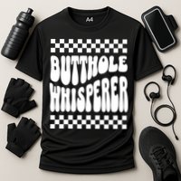 Butthole Whisperer Sarcastic Jokes Retro Performance Shirt