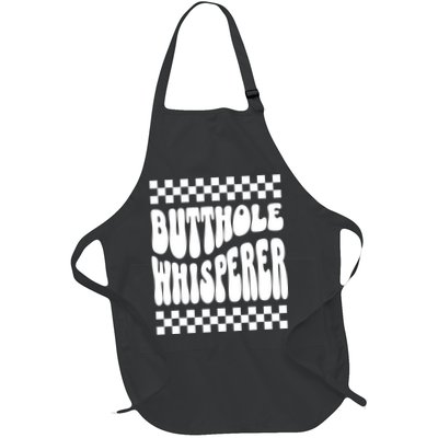 Butthole Whisperer Sarcastic Jokes Retro Apron