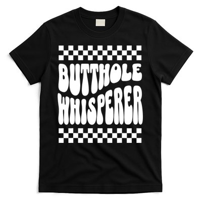 Butthole Whisperer Sarcastic Jokes Retro T-Shirt